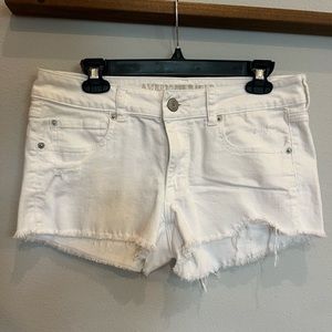 American Eagle Shortie Distressed Shorts